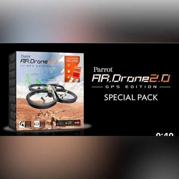 PARROT AR. DRONE 2.0 ELITEl EDITION QUADRICOPTER - WiFi - Free iOS & Android - Picture 16 of 16